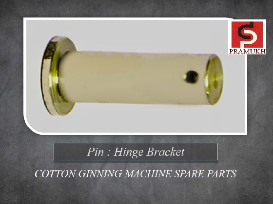PIN FOR HINGE BRACKET double roller gin machine parts